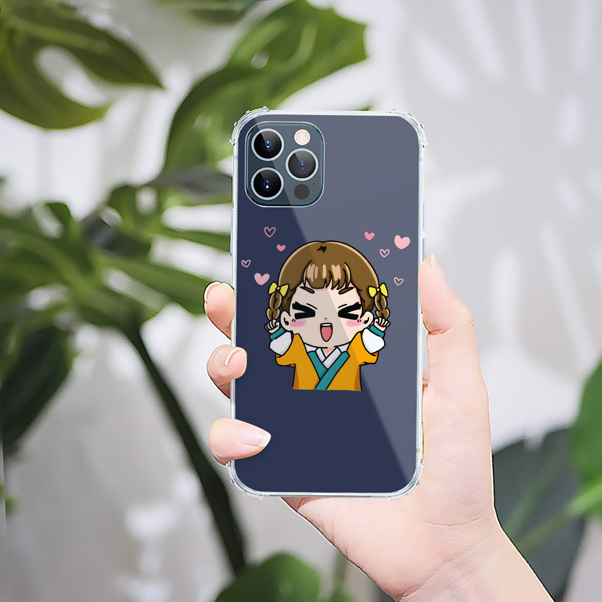 （画像用） 薬屋のひとりごと The Apothecary Diaries 【iPhone 12シリーズ対応】透明スマホケース（クリアソフトケース）